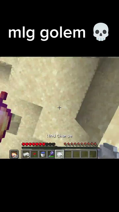 Momen MLG Golem Minecraft #minecraft #like #subscribe #shorts