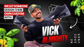 Vick Almighty Custom 1-of-1 Giveaway Winner | Reshoevn8r Day