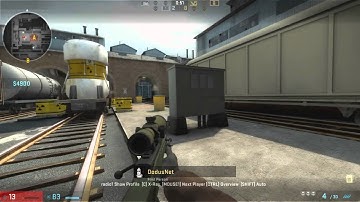 ESEA.net COTW: Awp ace on train
