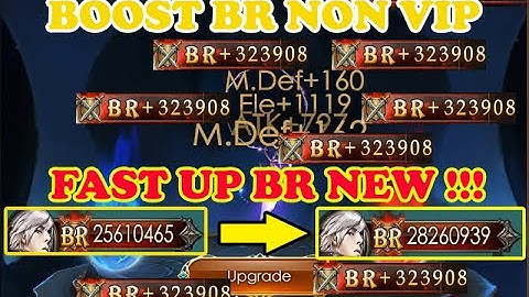 Legacy Of Discord - How Boost Your BR Up To 26M BR Non VIP 2018 !!!