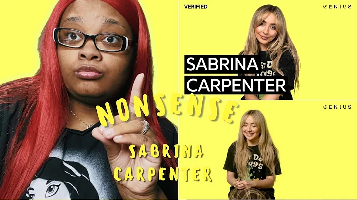 Cảm nhận lời bài hát tuyệt vời của Sabrina Carpenter