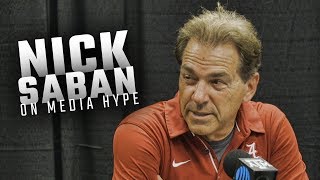 Famous Nick Saban tells media they're feeding his team "rat poison" following Alabama's win over Texas A&M Profile