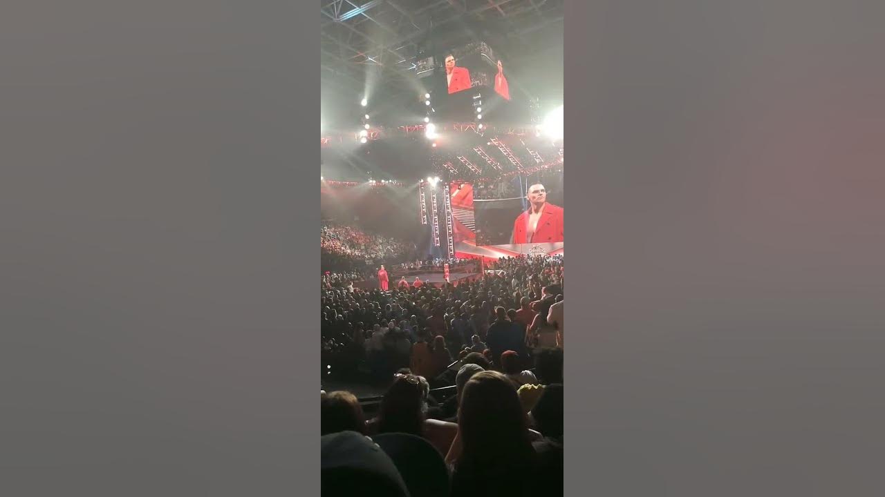 Imperium making there Debut on WWE Monday Night Raw in Greensboro NC