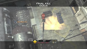 Mw3 across map final killcam
