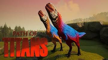 Peace Was Never An Option To These Parrots! Kryptops Mod -Path of Titans Gameplay-