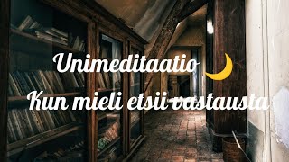 Sisäinen kirjasto | Löydä vastaus uneen vaipuessa 🌙 unimeditaatio