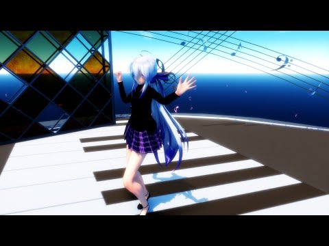【4K | Ray-MMD】Gravity=Reality  ( Haku Yowane)