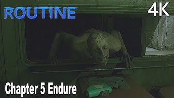 ROUTINE Gameplay Walkthrough Part 5 (FULL GAME) Chapter 5 Endure 4K