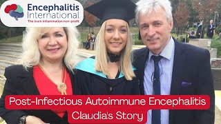 Claudia: Post-Infectious Autoimmune Encephalitis Lived Experience #AutoimmuneEncephalitis