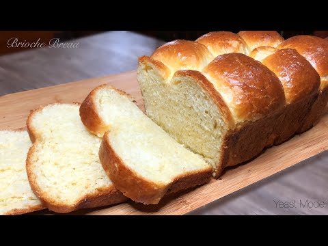 FRENCH BRIOCHE BREAD | Hand Kneaded Brioche Nanterre