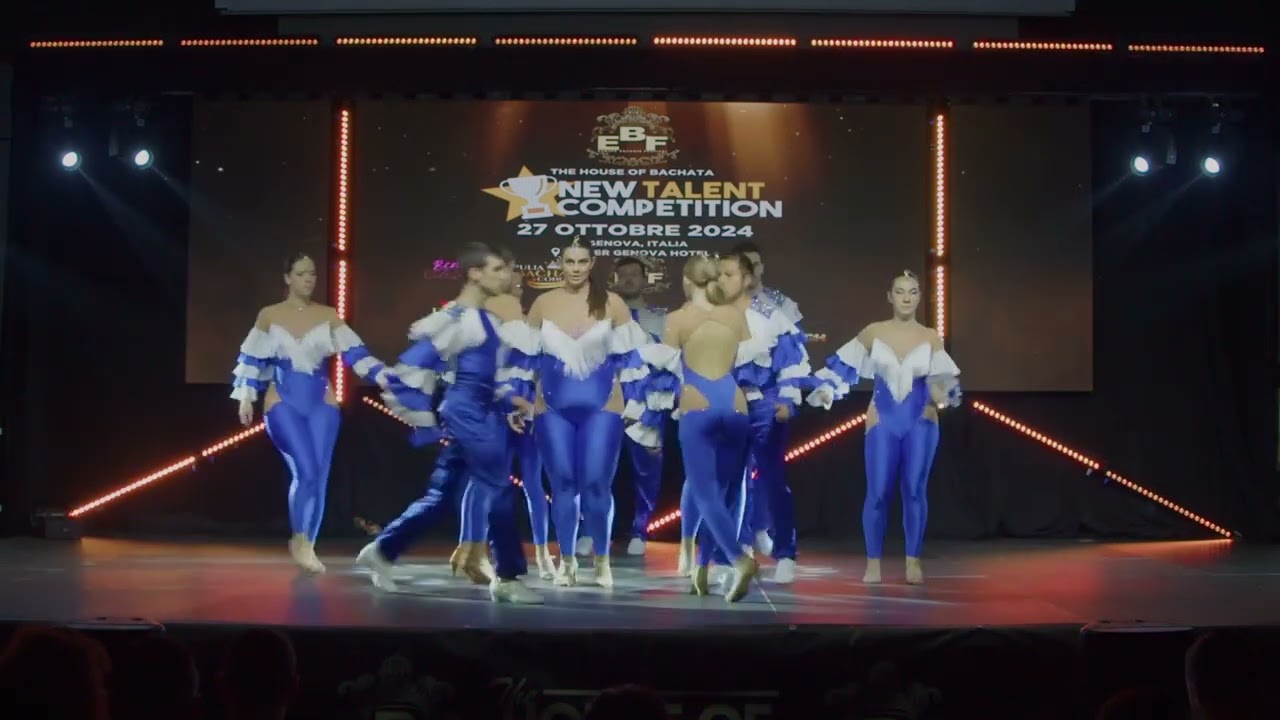 Mega Team Balla col sorriso - Europe Bachata Festival 2024 Sunday Shows and New Talent Competition