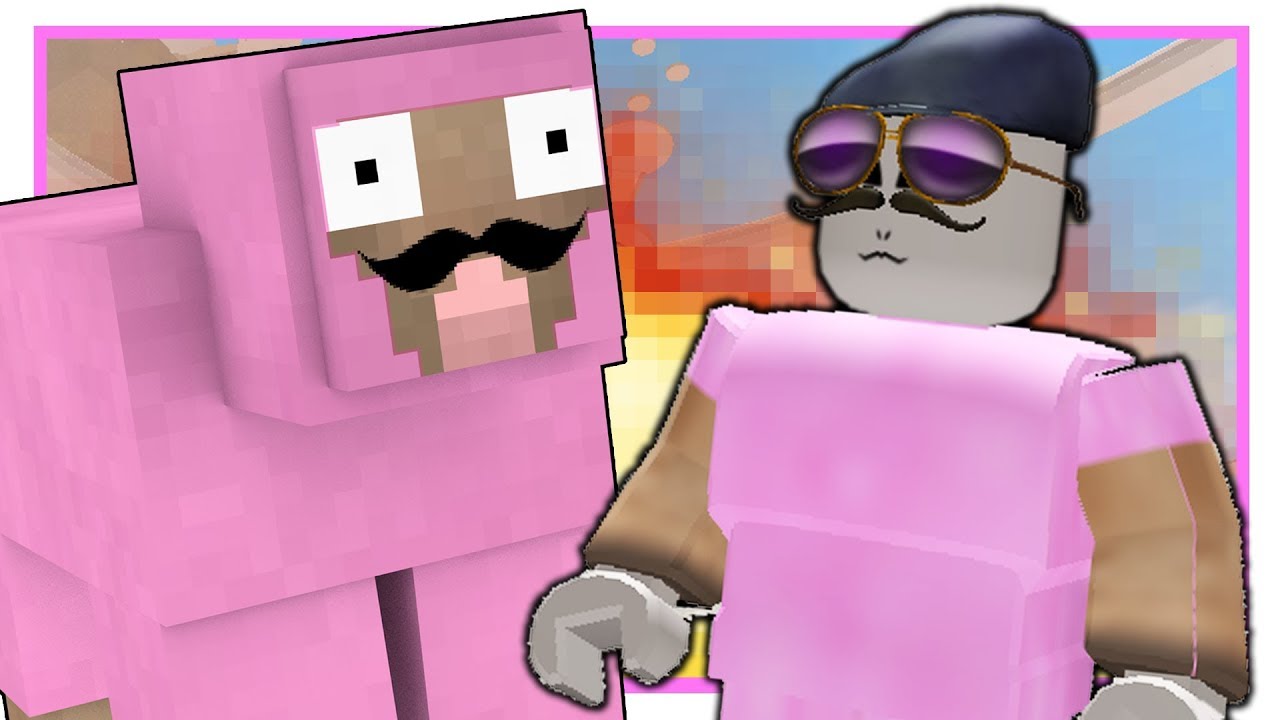 My First Roblox Video Ever I Was So Nervous Youtube - minecraft pink sheep roblox