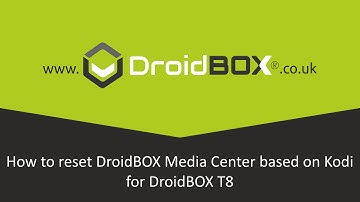 How to fix Script Error and reset DroidBOX Media Center based on Kodi on DroidBOX T8/T8-S