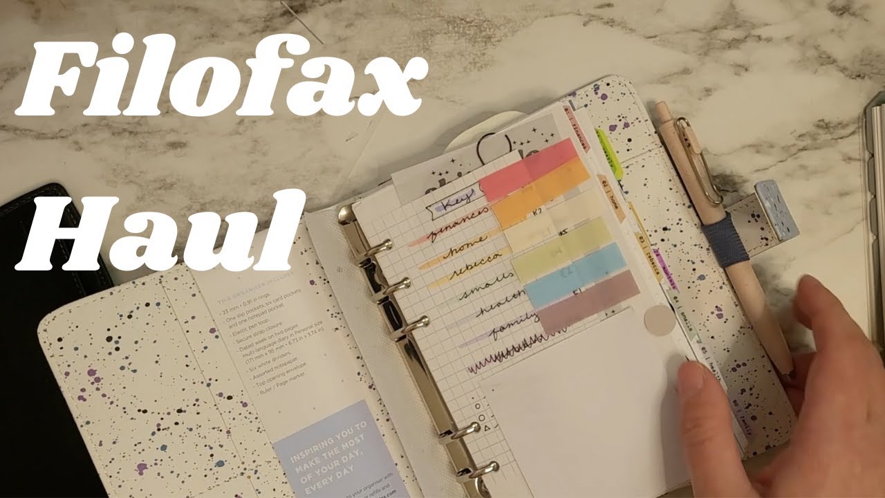 Filofax Haul