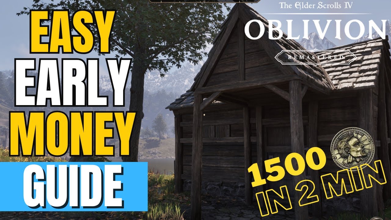 Strategies to make money in Oblivion video game