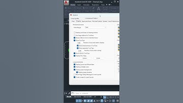 การปรับ Corshair #ห้องเรียนเขียนแบบออนไลน์ #autocad