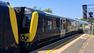 SWR Class 450109 Desiro 450045 & 450070 Arriving into Guildford The 19th of June 2026
