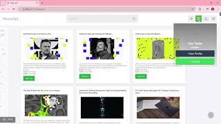 News API Project Demo | React,Next, Node.js, MongoDB | Authentication & Data Fetching