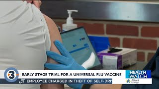 WATCH: Early stage trial for universal flu vaccine