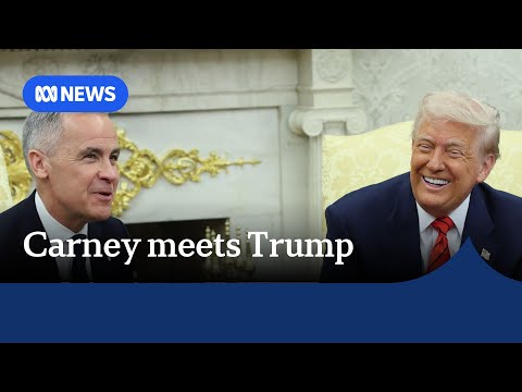 Trump tells Canada's Carney 'never say never' over 51st state proposal | ABC NEWS Episode cover
