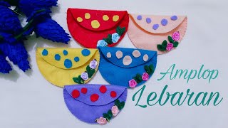 Cara membuat amplop lebaran dari kain flanel/Tutorial amplop lebaran dari flanel