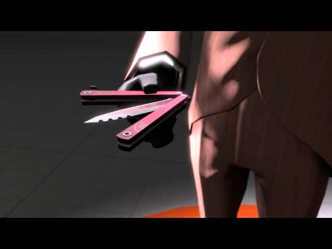 Spy Does A Balisong Trick- The Hellish