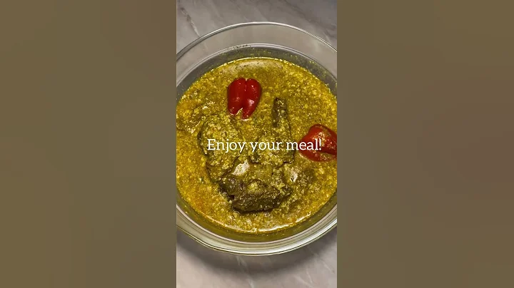 EGUSI OKRA SOUP | Cook with me!   #shorts #foodielifestyle #cameroonianyoutuber #youtubeshorts