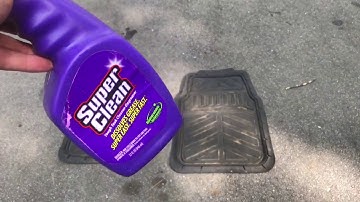 How To Clean Rubber Floor Mats - Fast Easy Way