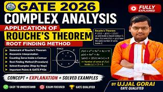 GATE 2026 Complex Analysis | Application of Rouche’s Theorem | Find Number of Zeros Easily