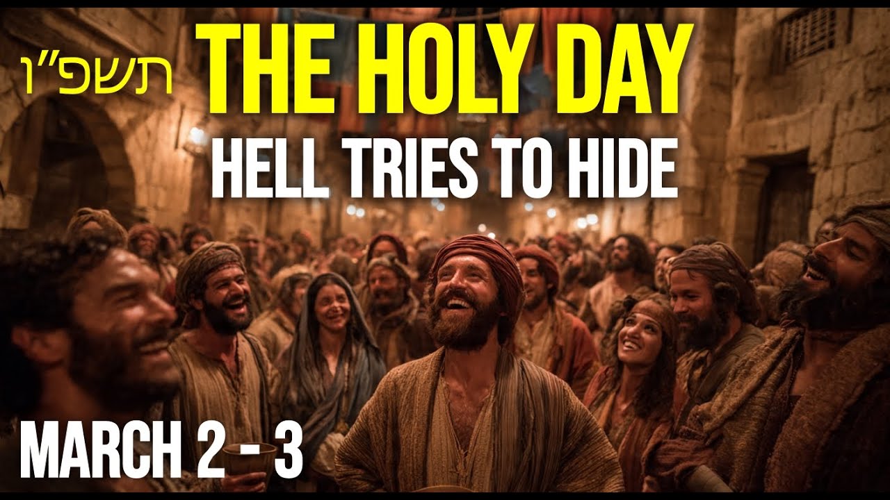 Пурим 2026: Еврейский переворот, скрытый в Божьем календаре, которого больше всего боится тьма.