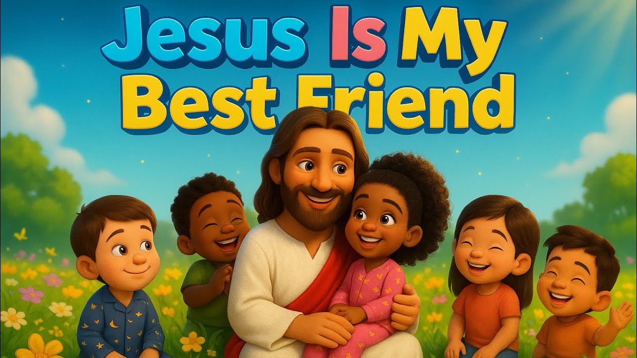 Jesus Is My Best Friend 🙏💖 | New Christian Song for Kids