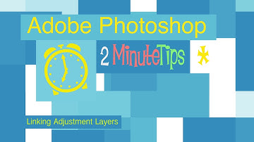Linking Adjustment Layers in Photoshop
