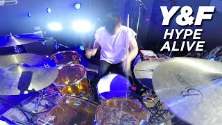 Hype + Alive | DRUMS | Hillsong Y&F Live chords