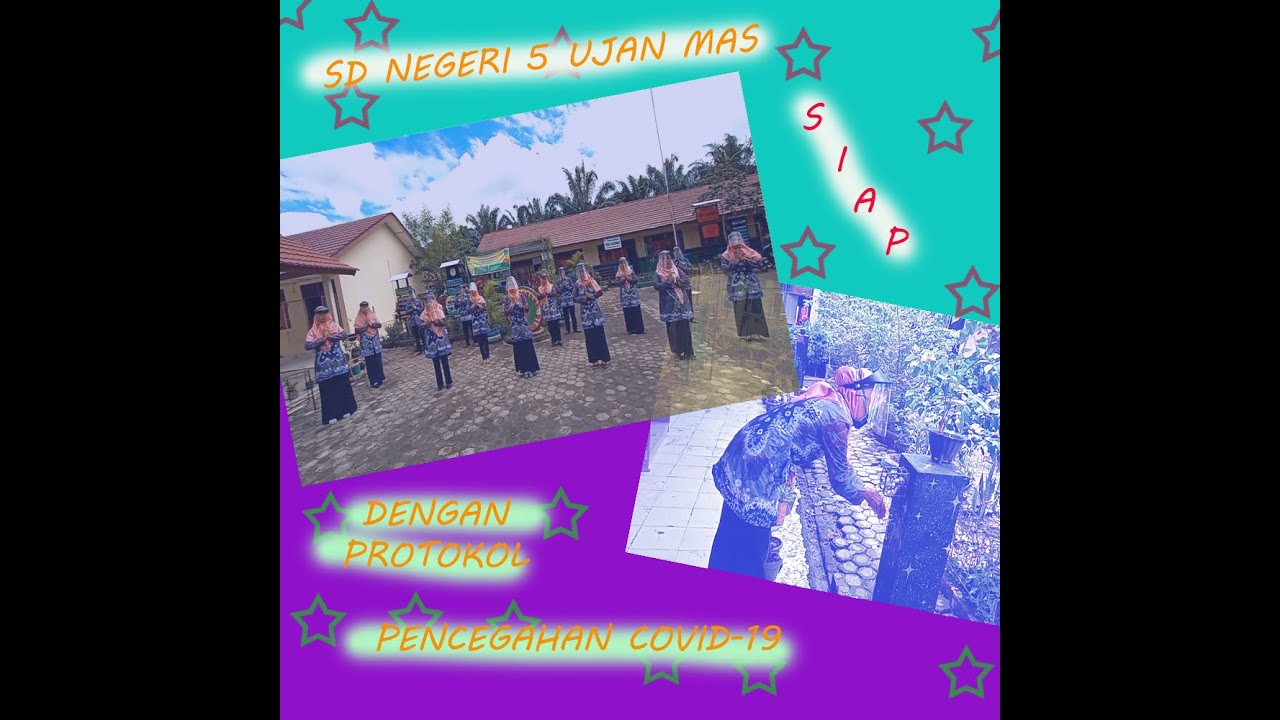 Kesiapan SDN 5 Ujan Mas cegah covid 19