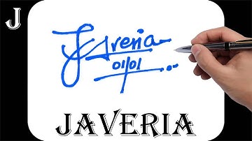 How to signature your name | Autograph | Billinioare signature | Javeria Name Signature Style