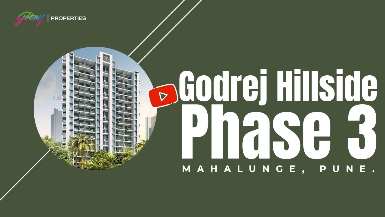 Coming Soon Godrej Hillside Phase 3 Mahalunge, Pune Brochure Link 👇