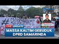 Aksi 214 Jilid 2: Aliansi Rakyat Kaltim Geruduk DPRD Kaltim, Janji Hak Angket hanya “Pemanis”
