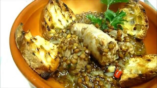 Чечевица и Сальсиччи, Итальянский Рецепт Lenticche e salsiccie Чечевица и Сальсиччи, Итальянский Рецепт Lenticche e salsiccie