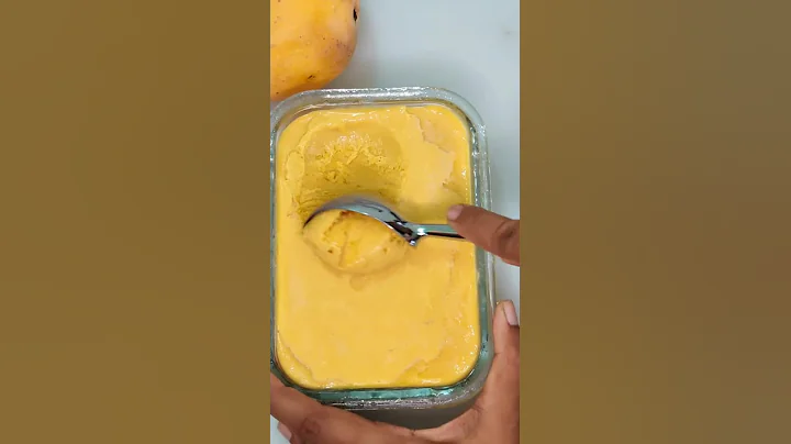 Only 3 ingredients Mango ice cream @ home!!Quick&Easy!!Eater's Adda - DayDayNews