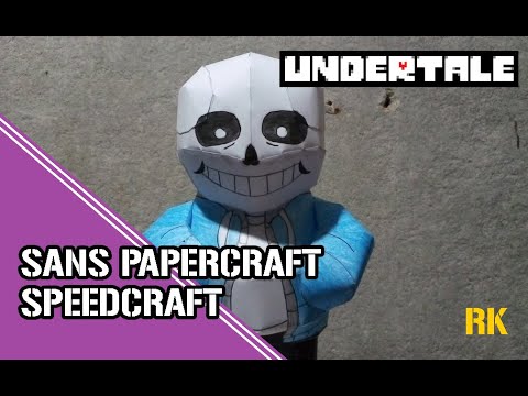 Undertale - Sans Papercraft — Paper Duplicator