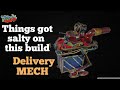 How to scratch build a cargo mech and use salt for chipping effect howto