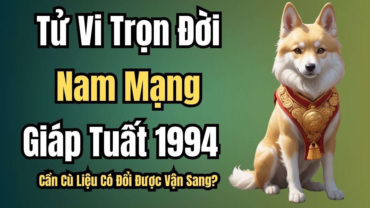 Tử Vi Trọn Đời Tuổi Giáp Tuất 1994 Nam Mạng – Bứt Phá Sớm Hay Chờ Thời Mới Tỏa Sáng?