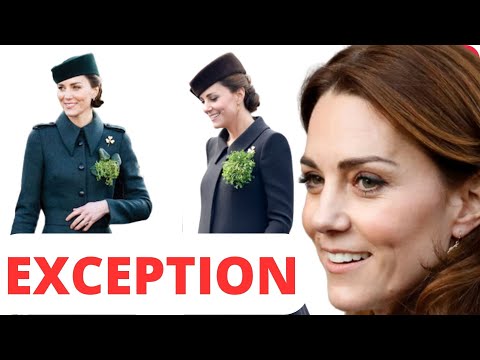 ROYAL SHOCKED! KATE MIDDLETON WILL SURPRISE EVERYONE BY BREAKING TRADITION ON ST  PATRIK&#39;S DAY