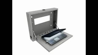 About the Secure Laptop Wall Mount Station - Versa Tables