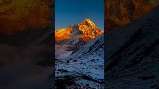 𝑺𝒖𝒏𝒔𝒆𝒕 𝒇𝒓𝒐𝒎 𝑨𝒏𝒏𝒂𝒑𝒖𝒓𝒏𝒂 𝑩𝒂𝒔𝒆 𝑪𝒂𝒎𝒑 🔥#shorts #short #subscribe #highlights #viralshorts #new #viralshort