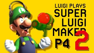 TOO MUCH RAGE | Luigi Plays: SUPER LUIGI MAKER 2  PART 4 (ft. Special Guest)