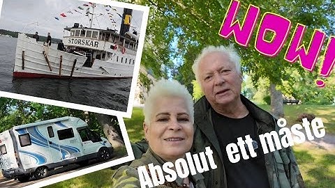 Ångbåtar, ryssar och slott i Waxholm, absolut ett måste!