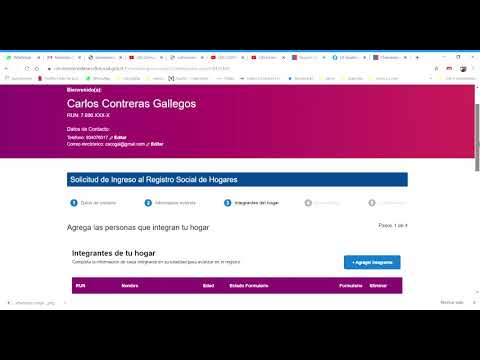 Tutorial como llenar formulario Registro Social de Hogares