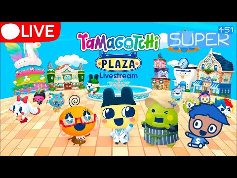 🔴LIVE | Super451 plays Tamagotchi Plaza Nintendo Switch 2