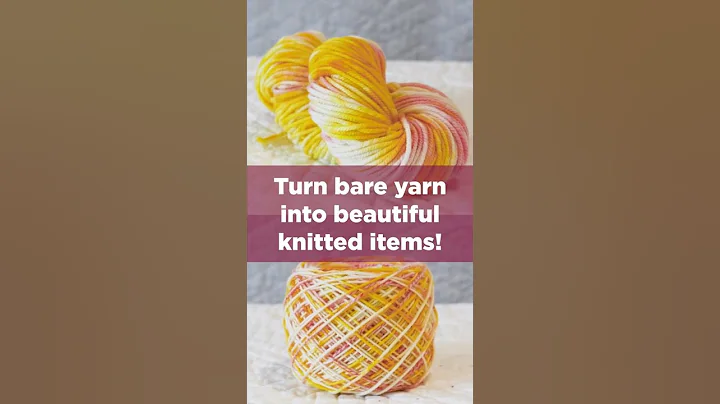 Preview Our Hand Painting Yarn Tutorial!